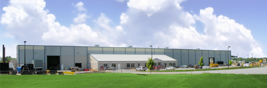 Outside of a facility