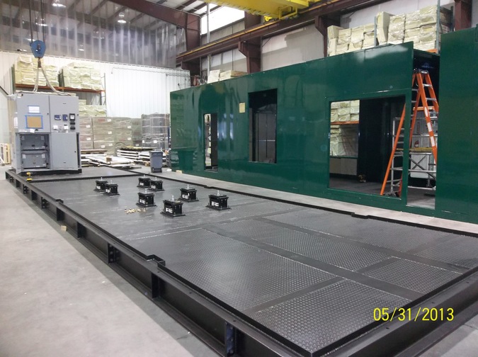 Cat parts on a conveyor belt